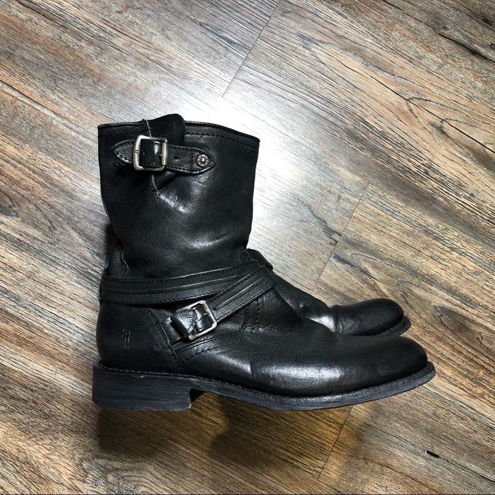 Frye Black Boots. Sz 8.
